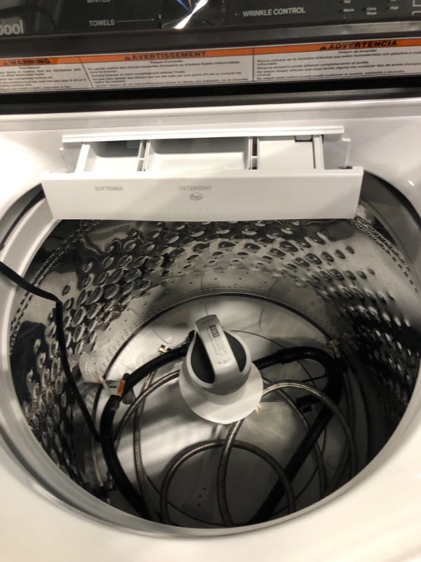 Photo 7 of Whirlpool 5.2-cu ft High Efficiency Impeller and Agitator Top-Load Washer (White) ENERGY STAR