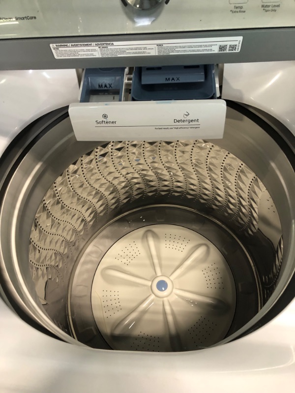 Photo 7 of Samsung 4.5-cu ft Impeller Top-Load Washer (White)
