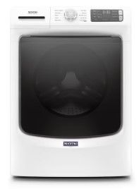 Photo 1 of Maytag 4.5-cu ft High Efficiency Stackable Steam Cycle Front-Load Washer (White) ENERGY STAR