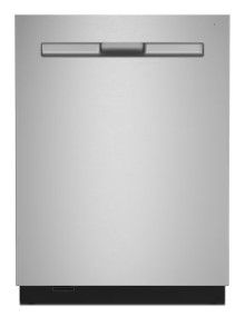 Photo 1 of Maytag Top Control 24-in Built-In Dishwasher With Third Rack (Fingerprint Resistant Stainless Steel), 44-dBA