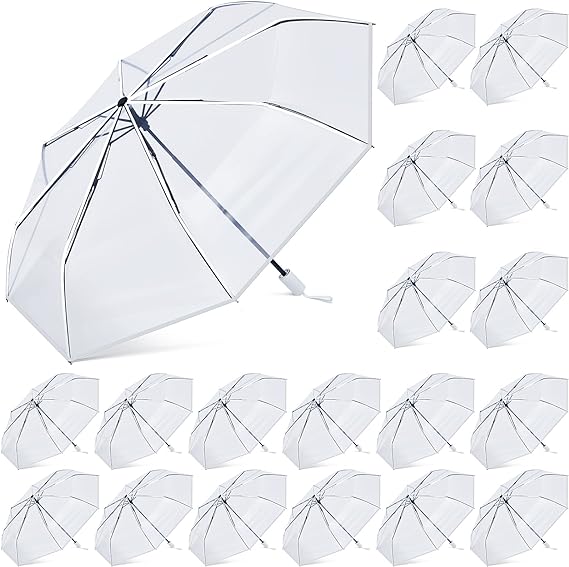 Photo 1 of 18 CLEAR UMBRELLAS