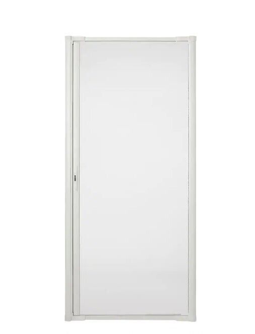 Photo 1 of Andersen 36 in. X 80 in. LuminAire White Retractable Screen Door