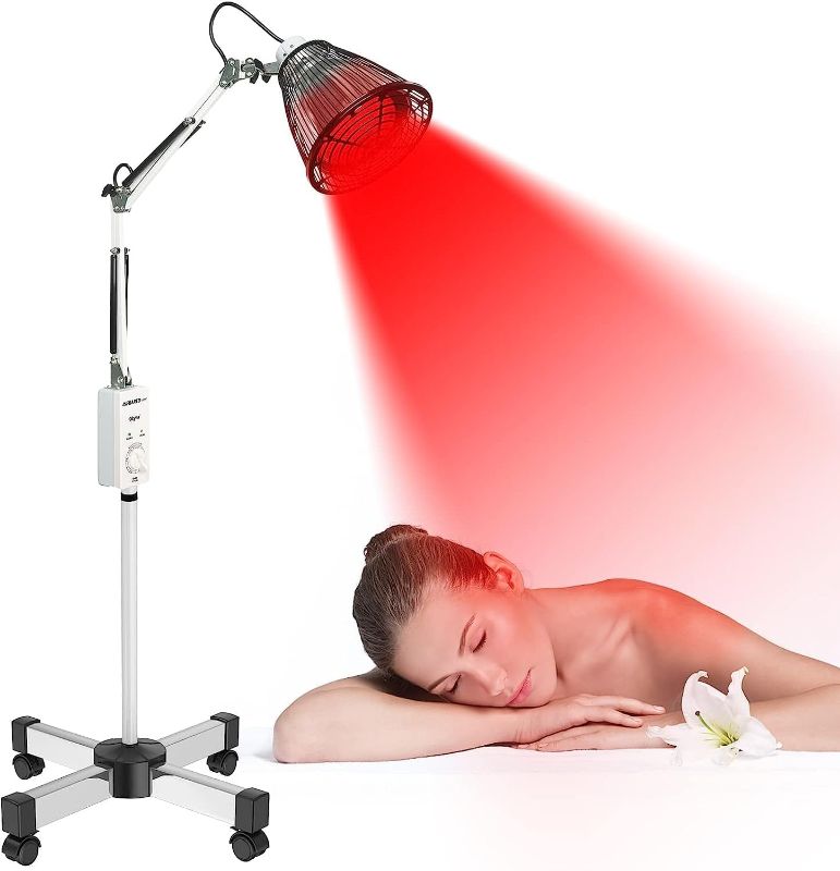 Photo 1 of Infrared Light, 275W Near Red Infrared Heat Lamp for Body Red Light Therapy Lamp Relieve Joinpt Pain and Muscle