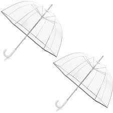 Photo 1 of 20 CLEAR UMBRELLAS 