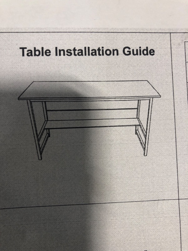 Photo 1 of 47" WOODEN TABLE 