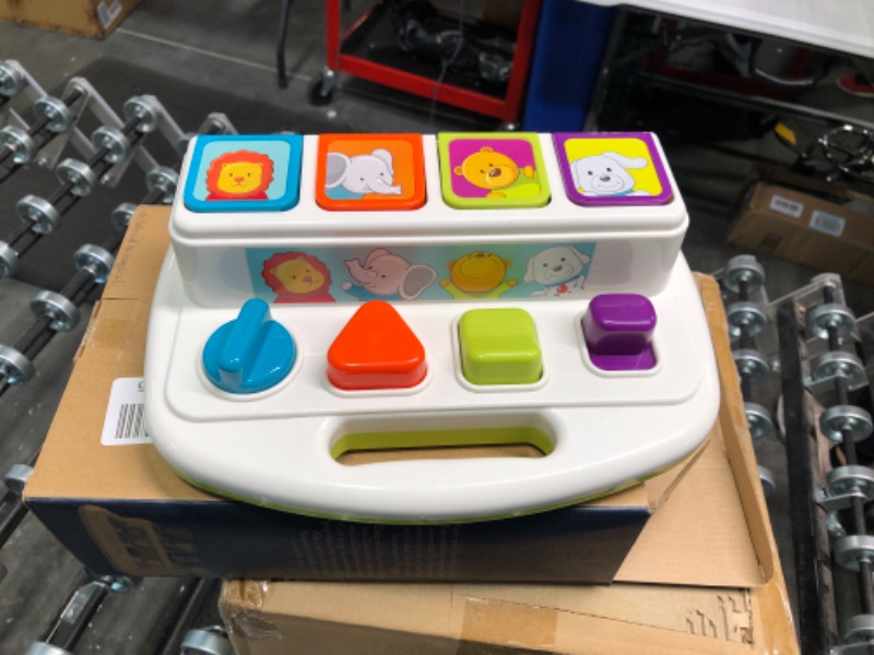 Photo 1 of Battat Pop-Up Pals Baby Toy, Learning Infant Toys for Sorting Colors and Animals, Pop-Up Toys for Babies 18+ Months