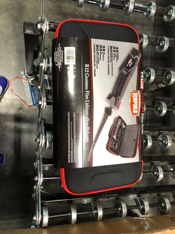 Photo 1 of Rapala R12 Heavy-Duty Lithium Fillet Knife Combo & Replacement Blade 9 Inch Knife Combo + Blade 9 Inch