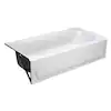 Photo 1 of Aloha 60 in. x 30 in. Soaking Bathtub with Left Drain in White
Questions & Answers (174)