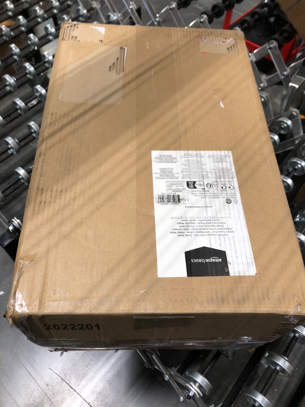 Photo 1 of Amazon basic small black luggage 