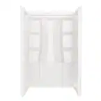 Photo 1 of 
Classic 500 48 in. W x 73.25 in. H x 34 in. D 3-Piece Direct-to-Stud Alcove Shower Surrounds in High Gloss White