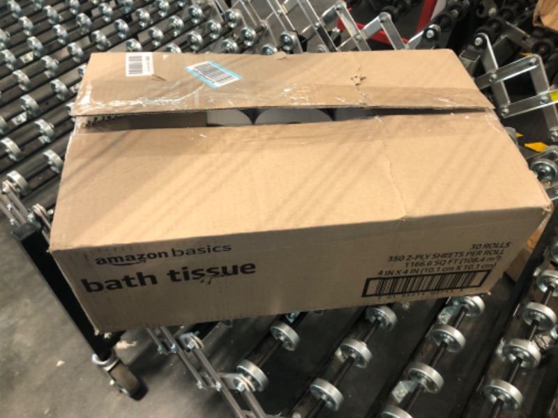 Photo 1 of Amazon Basics Bath Tissue 30 rolls