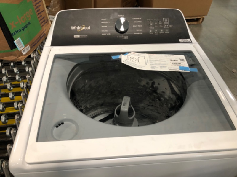 Photo 3 of 4.7-4.8 Cu. Ft. Top Load Washer with 2 in 1 Removable Agitator