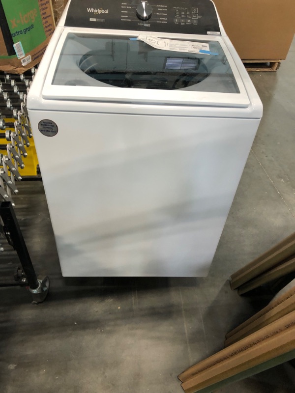 Photo 2 of 4.7-4.8 Cu. Ft. Top Load Washer with 2 in 1 Removable Agitator