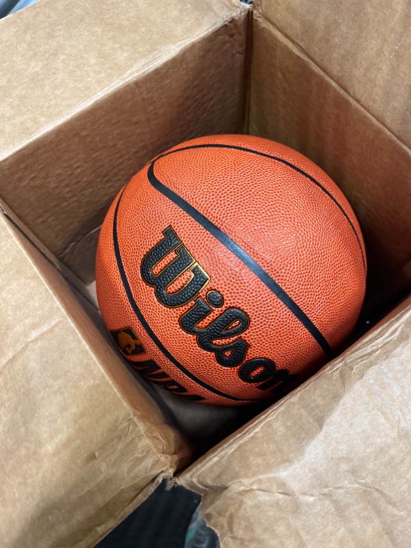 Photo 2 of WILSON NBA Forge Series Indoor/Outdoor Basketballs Size 7 - 29.5" Forge Brown