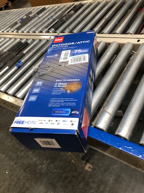 Photo 1 of RCA Compact Outdoor or Attic Yagi TV Antenna - Long Range Digital OTA Antenna for Clear Reception, NexGenTV Compatible, Supports 4K/8K 1080p TVs 75 Mile Range
