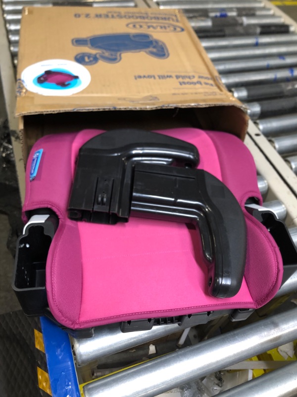 Photo 3 of Graco TurboBooster 2.0 Backless Booster Car Seat, Trisha TurboBooster 2.0 Backless Trisha