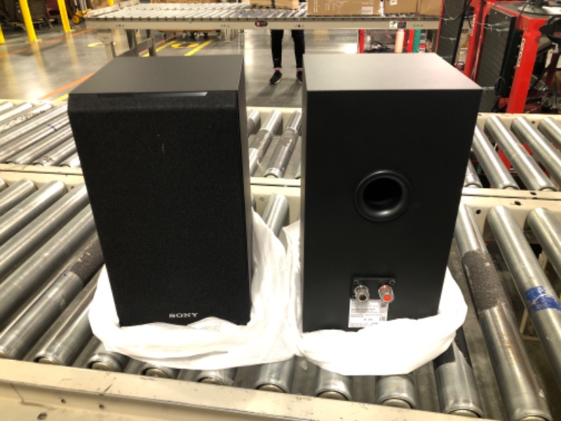 Photo 1 of Sony SSCS5 3-Way 3-Driver Bookshelf Speaker System (Pair) - Black
