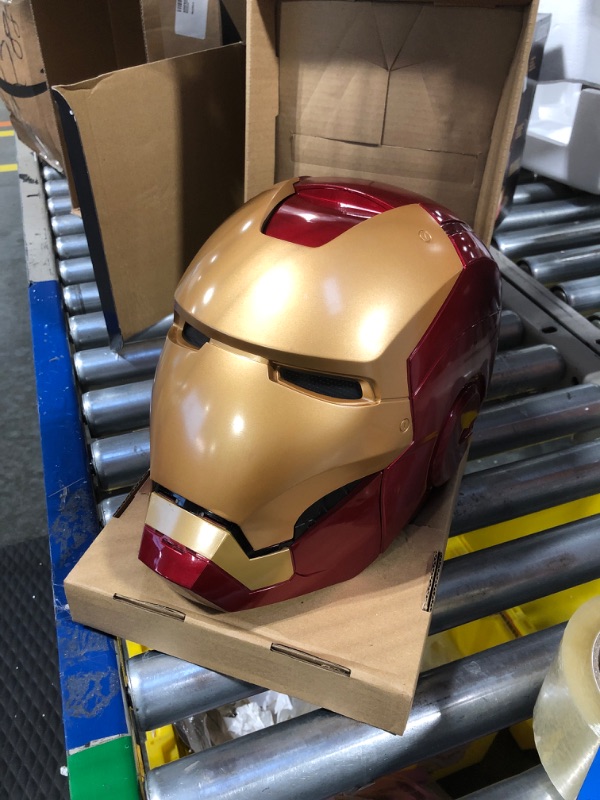 Photo 5 of Avengers Marvel Legends Iron Man Electronic Helmet - Multicolor Characters