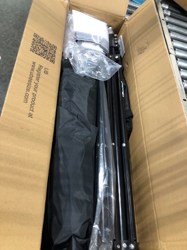 Photo 1 of UBeesize Softbox Photography Lighting Kit, 27” x 20” Continuous Lighting Kit with 2pcs 40W E27 Socket 8000K Bulbs, Professional Photo Studio Lighting for Video Recording, Portrait Shooting Rectangular Softbox+Daylight Bulb