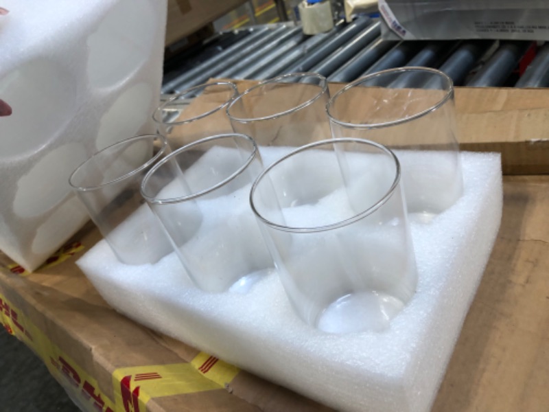 Photo 3 of 6 Inch Tall Glass Cylinder Vase for Table Centerpieces,Set of 6 Clear Glass Vases Bulk for Flowers Decor,Floating Candle,Wedding Favors(3.5" W X 6" H) 6pack-3.5"w x 6"h