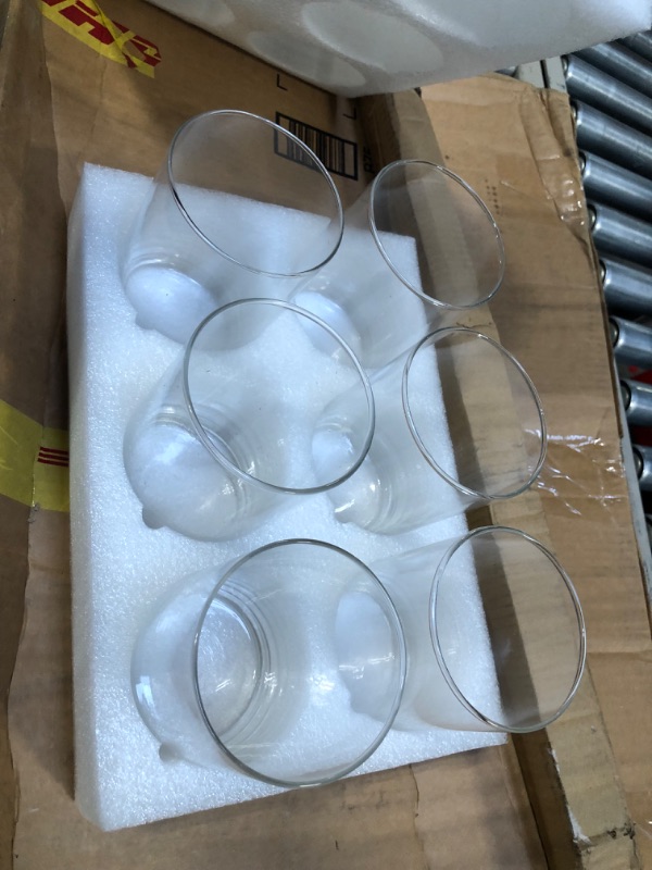 Photo 2 of 6 Inch Tall Glass Cylinder Vase for Table Centerpieces,Set of 6 Clear Glass Vases Bulk for Flowers Decor,Floating Candle,Wedding Favors(3.5" W X 6" H) 6pack-3.5"w x 6"h