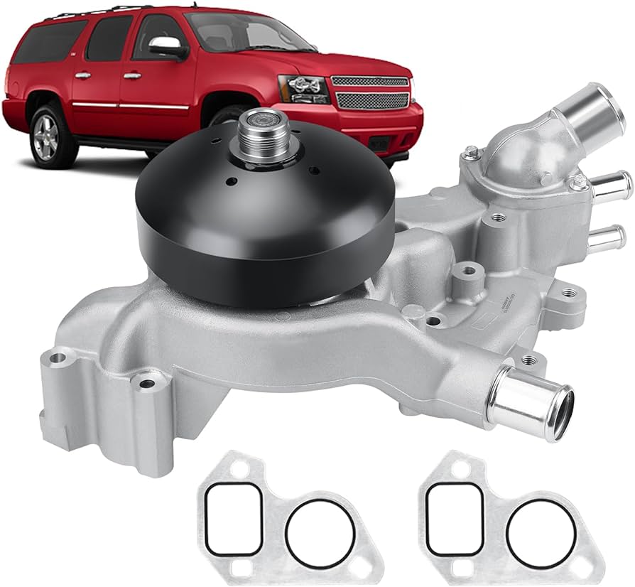 Photo 1 of AW6009 Engine Water Pump w/Coolant Thermostat & Gasket Set Compatible with Cadillac Escalade 07-14,CHEVROLET SILVERADO 07-19 & EXPRESS/SUBURBAN 07-19, GMC SAVANA/SIERRA 07-19 & YUKON 07-14