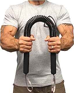 Photo 1 of  Power Twister Bar - Upper Body Exercise for Chest, Shoulder, Forearm, Bicep and Arm Strengthening Workout Equipment by Core Prodigy