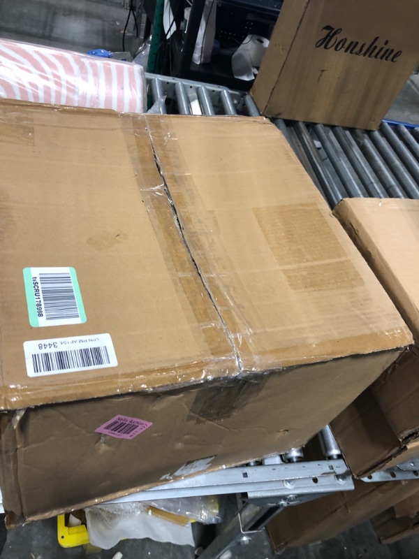 Photo 1 of Under Bed Storage 2 Pack, Stackable Under Bed Storage Containers with Wheels, Folding Plastic Storage Box with Lid?Under Bed Storage Bins Drawer for Clothes, Shoes,Blankets 11.5Gal-2pack Clear + White