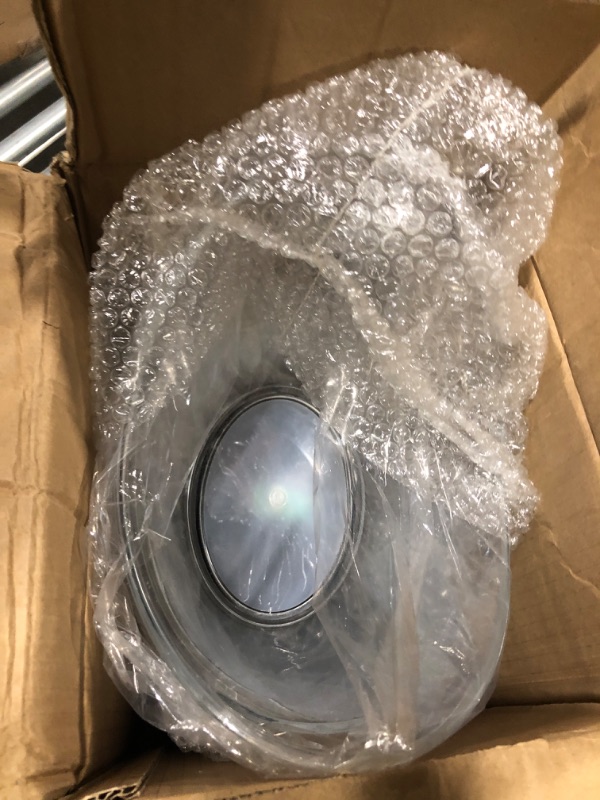 Photo 1 of 6 Pieces LED Ice Buckets 5L Clear Plastic Ice Bucket Large Capacity Light Ice Bucket RGB Colors Changing LED Cooler Bucket Champagne Wine Ice Beer Buckets with Lights for Party Home Bar Club