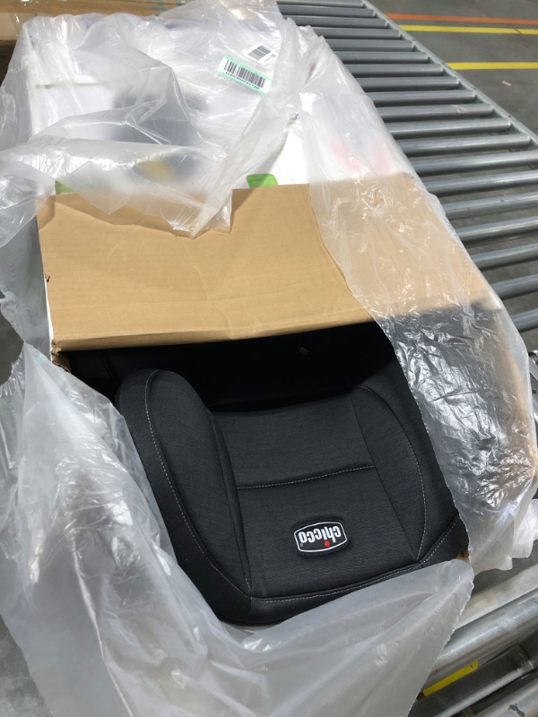 Photo 1 of Chicco KidFit ClearTex Plus 2-in-1 Belt-Positioning Booster Car Seat, Backless and High Back Booster Seat, for Children Aged 4 Years and up and 40-100 lbs. | Obsidian/Black KidFit Plus with ClearTex® No Chemicals Obsidian