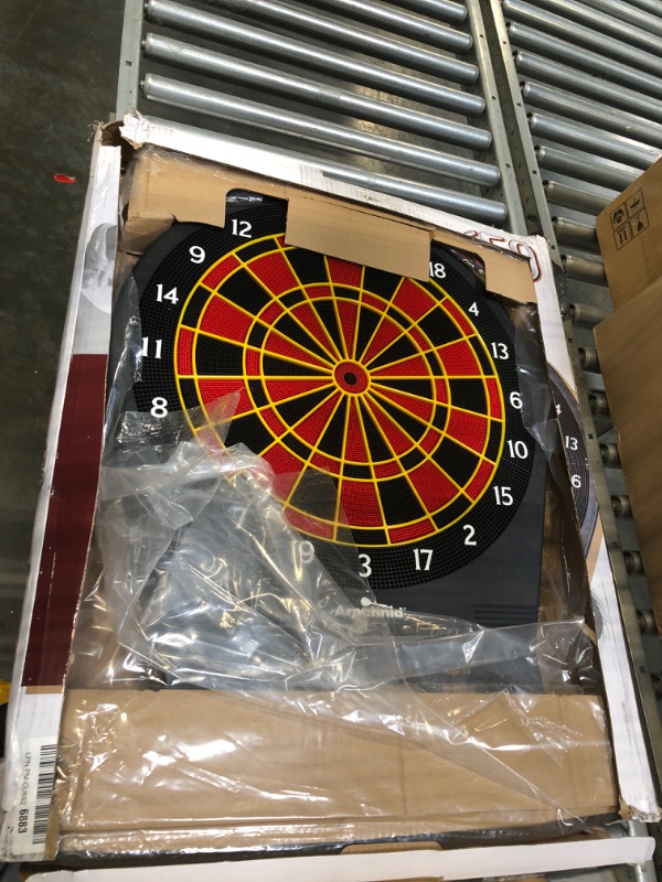 Photo 3 of Arachnid Cricket Pro Tournament-quality Electronic Dartboard with Micro-thin Segment Dividers for Dramatically Reduced Bounce-outs and NylonTough Segments for Improved Durability and Playability