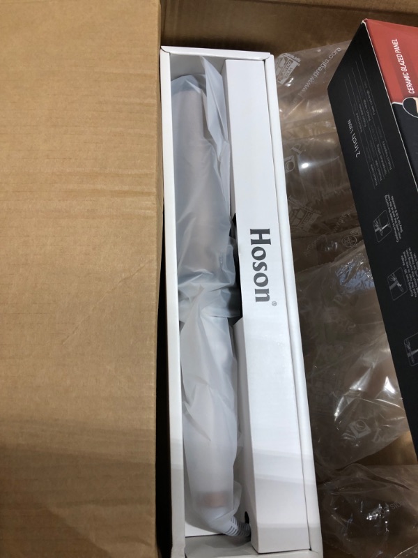 Photo 1 of Hoson 2 Inch Curling Iron Large Barrel, Long Barrel Curling Wand Dual Voltage, Ceramic Tourmaline Coating with LCD Display, Glove Include 2 inches