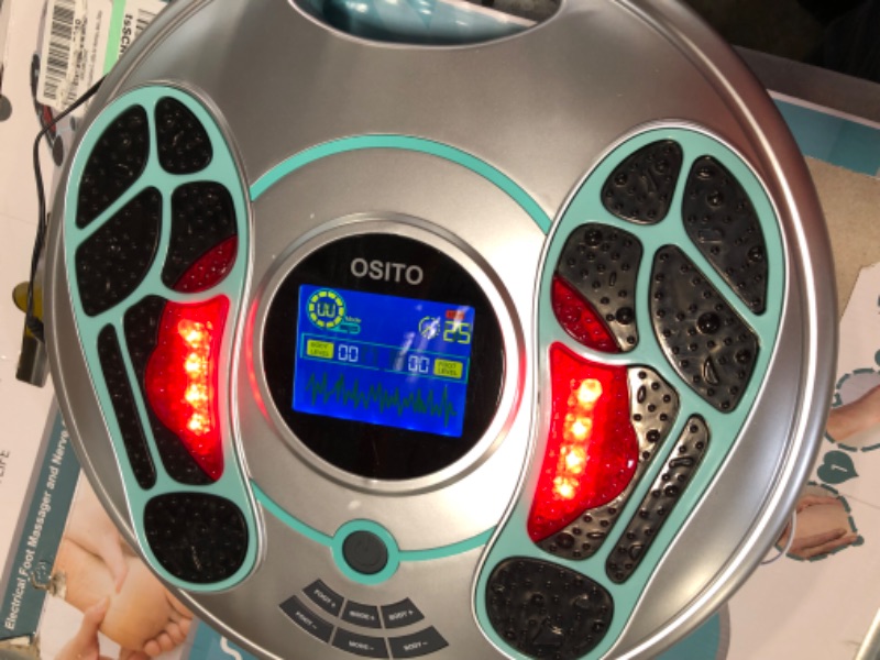 Photo 1 of Foot Circulation Stimulator (FSA HSA Eligible) with TENS & EMS - Improve and Facilitate Muscle Performance for Neuropathy, Diabetes, Relieve Pains and Cramps, Best Gifts for Women, Men, Elder