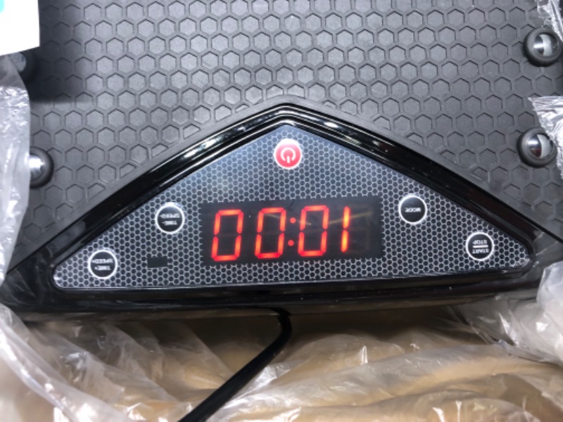 Photo 1 of Lifepro Acupressure Vibration Plate Platform Exercise Machine, Burn More Calories & Alleviate Back & Joint Pain at Home with a Whole Body Vibration Plate Exercise Machine Lymphatic Drainage Stimulator Black