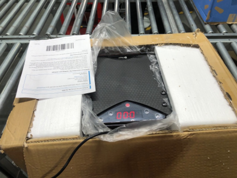 Photo 1 of Lifepro Acupressure Vibration Plate Platform Exercise Machine, Burn More Calories & Alleviate Back & Joint Pain at Home with a Whole Body Vibration Plate Exercise Machine Lymphatic Drainage Stimulator Black