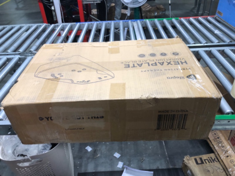 Photo 1 of Lifepro Acupressure Vibration Plate Platform Exercise Machine, Burn More Calories & Alleviate Back & Joint Pain at Home with a Whole Body Vibration Plate Exercise Machine Lymphatic Drainage Stimulator Black