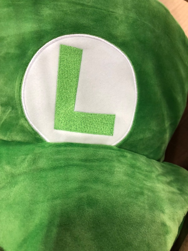 Photo 1 of Club Mocchi- Mocchi- Nintendo Super Mario Plush - Luigi Hat Plushie - Collectible Squishy Plushies - 15 Inch