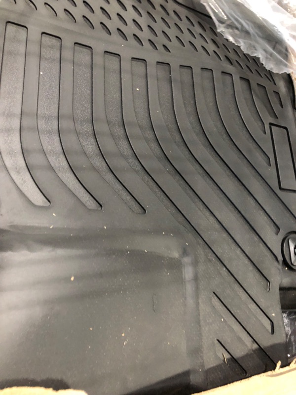 Photo 3 of SUPER LINER Floor Mats and Cargo Liners Compatible with Honda Odyssey 2018-2024 All Weather TPE Car Liners,Cargo Mats 1st 2nd and 3rd Rows Car Mats and Trunk Liner Black