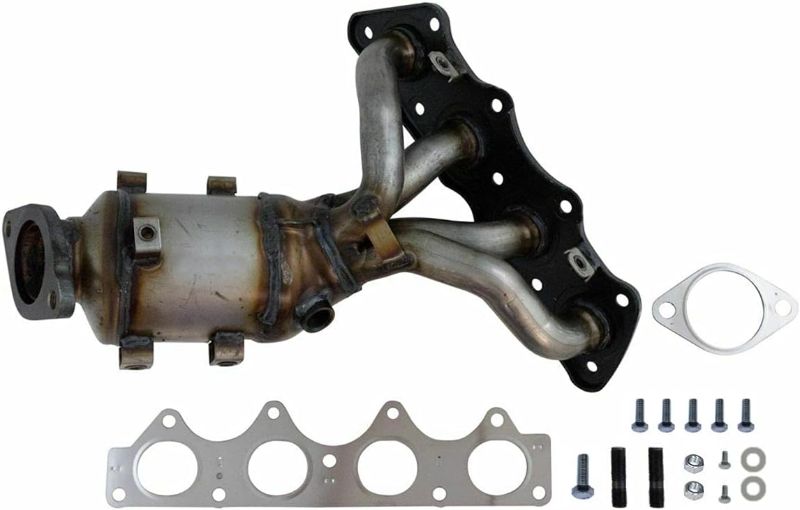Photo 1 of AutoShack EMCC774893 Exhaust Manifold Catalytic Converter Direct Fit Replacement for 2012-2019 Kia Soul Rio 2011-2019 Hyundai Accent 2012 2013 2014 2015 2016 2017 Veloster 1.6L FWD (EPA Compliant)