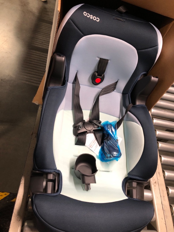Photo 1 of Cosco Finale DX 2-in-1 Booster Car Seat, Forward Facing 40-100 lbs, Rainbow