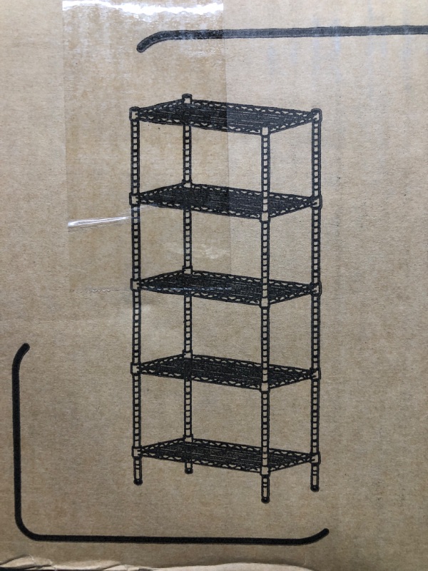 Photo 1 of 5 tier storage shelf