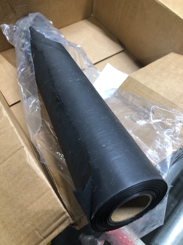 Photo 2 of Craft and Party Plastic Banquet Table Roll 40" x 100 ft. (Black)