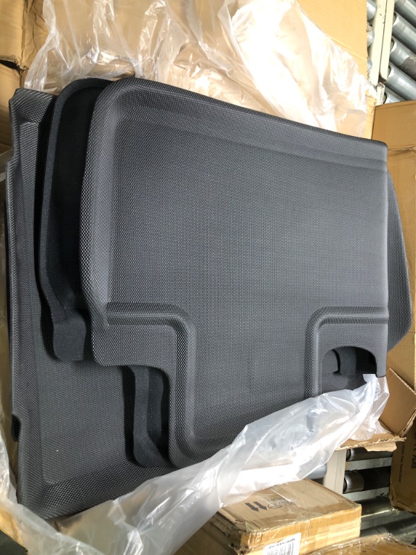 Photo 1 of Tesla Model Y Floor Mats Tesla Model Y 7 Seater Floor Mats 2023 2022 2021 Tesla Model Y All Weather Floor Mats Model Y Accessories Cargo Frunk Trunk Mats Liners Tesla Model Y Floor Mats & Trunk Mats 7 Seater