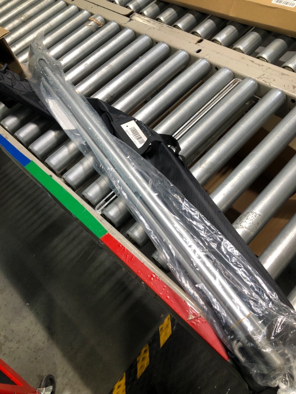 Photo 1 of Adjustable X Banner Stand Fits Any Banner Size Width 23" to 32" and Height 63" to 78"