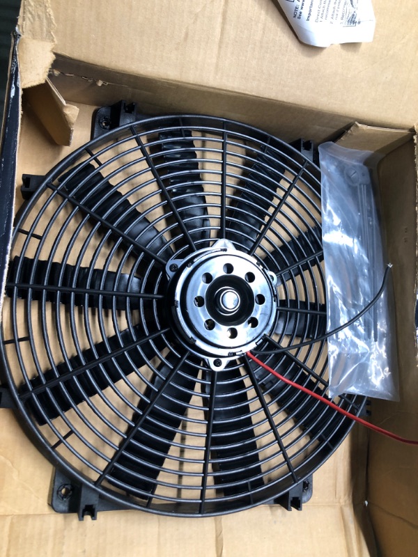 Photo 3 of Flex-a-lite Flex-Wave LoBoy Electric Fan (Puller), 16" (238)