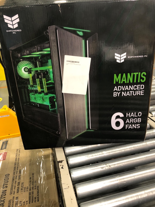 Photo 2 of Empowered PC Mantis V2 RTX 3070 Gamer Desktop - Intel 8-Core i7-10700F Processor, 32GB DDR4 RAM, 512GB NVMe SSD + 2TB HDD, WiFi, Windows 11H - Gaming RGB Computer