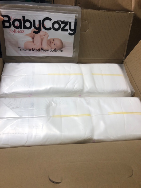 Photo 3 of Newborn Baby Diapers Size 1(8-14lb) 148 Count Infant Diapers, Babycozy Bouncy Soft Diapers Fit Baby Preemie, Dry Disposable Diapers Hypoallergenic Without Chlorine Safe for Sensitive Infant Skin Size 1 (148 Count)