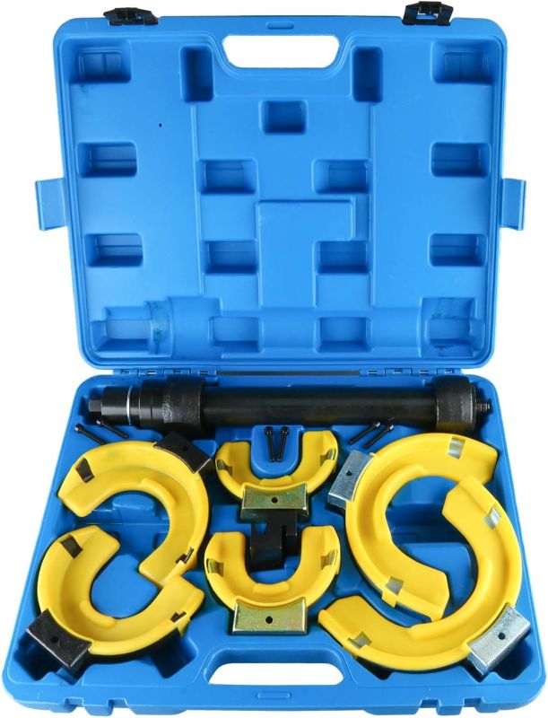 Photo 1 of BTSHUB Universal Macpherson Strut Spring Compressor Interchangeable Fork Coil Extractor Set