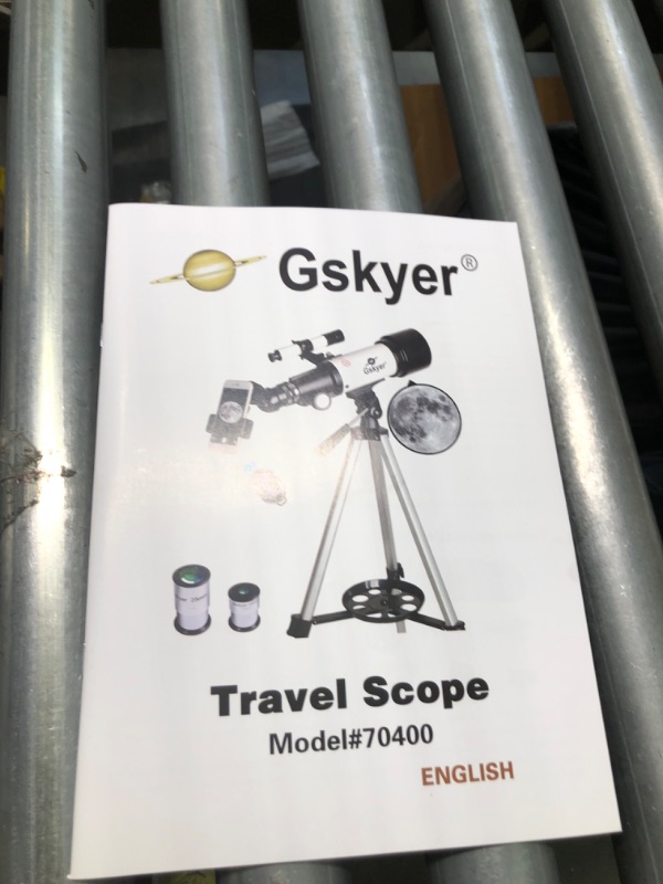 Photo 3 of Gskyer Telescope, 70mm Aperture 400mm AZ Mount Astronomical Refracting Telescope for Kids Beginners - Travel Telescope with Carry Bag, Phone Adapter and Wireless Remote
