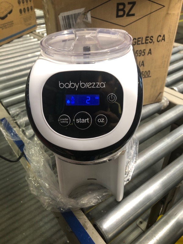 Photo 2 of Baby Brezza Formula Pro Mini Baby Formula Maker – Small Baby Formula Mixer Machine Fits Small Spaces and is Portable for Travel– Bottle Makers Makes The Perfect Bottle for Your Infant On The Go Formula Pro Mini Dispenser Machine